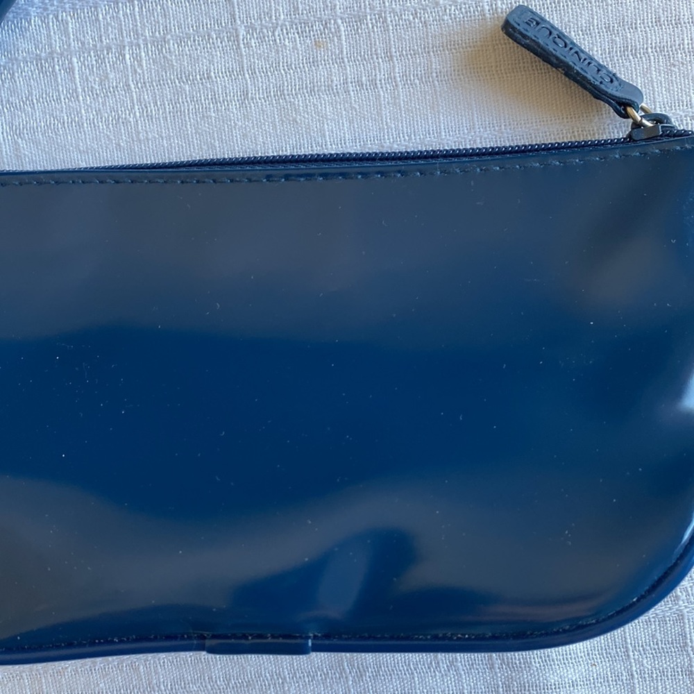 3/$29 - Two Clinique Cosmetic Bags - Navy Blue - Picture 5 of 8